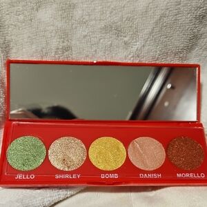 Lime Crime Bold Eyeshadow Palette - Green, Gold, Yellow, Cream, Brown